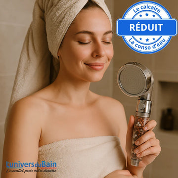 pommeau de douche anti calcaire