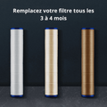 remplacement filtre en coton