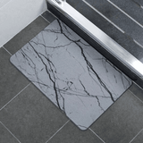 tapis diatomite gris