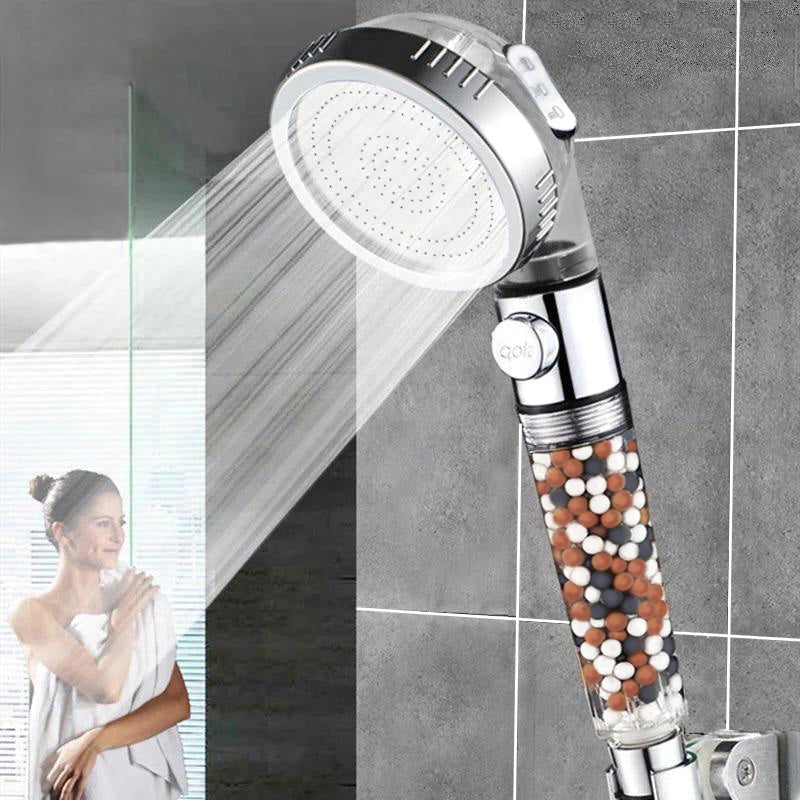 Systeme anticalcaire pour flexible de douche
