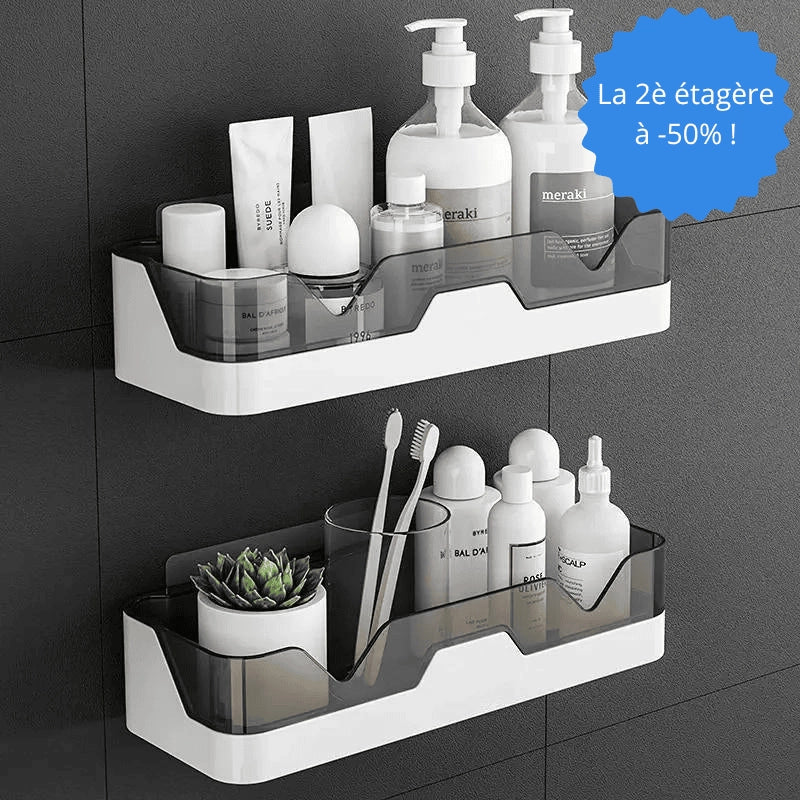 Étagère de douche sans perçage