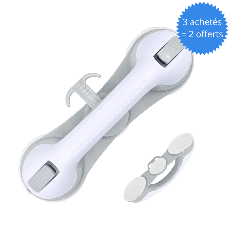 poignée de douche avec ventouse 3 achetés et 2 offerts