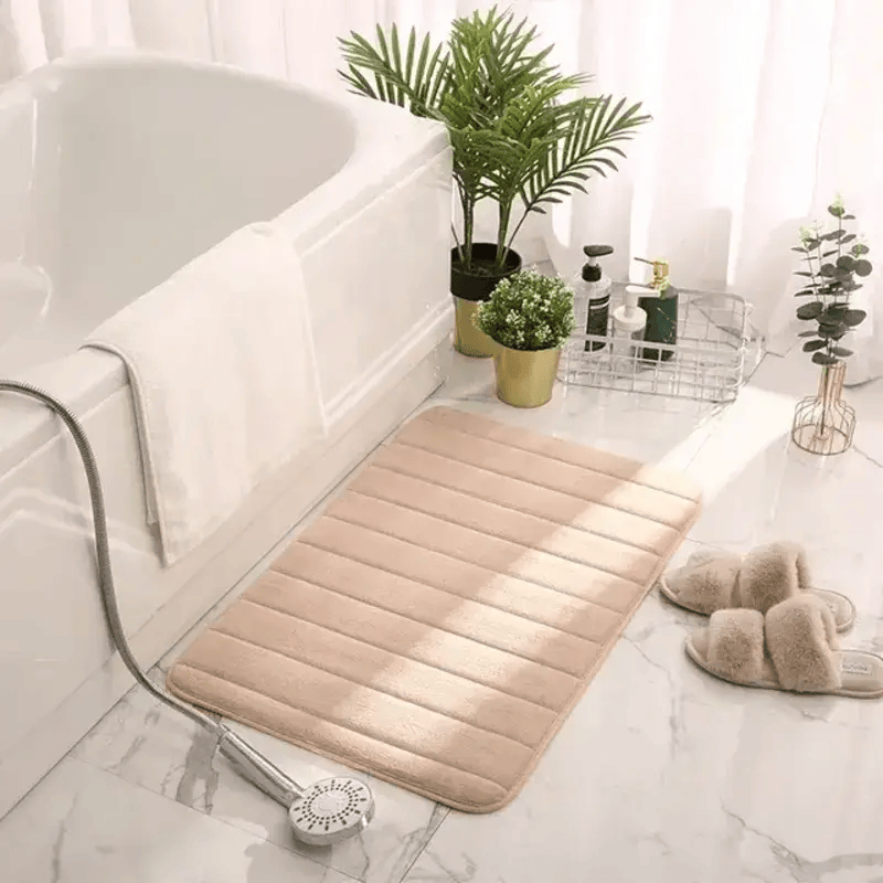 tapis absorbant beige