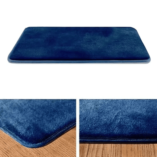 tapis antiderapant bleu