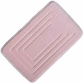 tapis de salle de bain rose